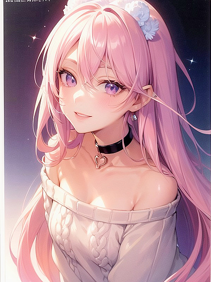 Heart-Shaped Hairpins and Sparkling Eyes in Seductive Film Grain Hentai Action