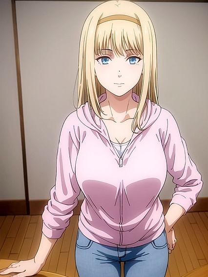 Mind-Blowing Hentai Action with Pink Hoodie Girl 18+
