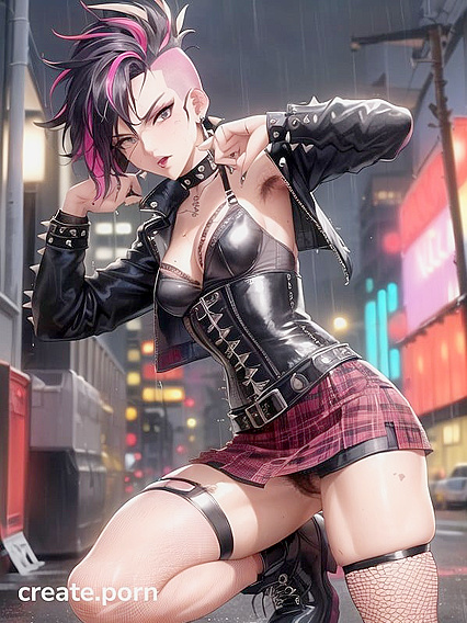Nose-Ringed Babe Gets Wild in Dumpster Fantasies: Realistic Hentai Action