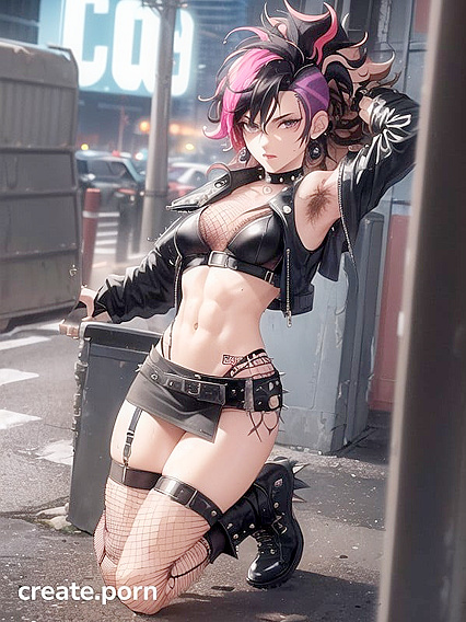 Punk Rock Chick Gets Wild in S-Style BDSM Hentai Action