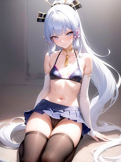 Thick Long Eyelashes and Mascara Enhance Her Seductive Look in cum-Filled Hentai Action