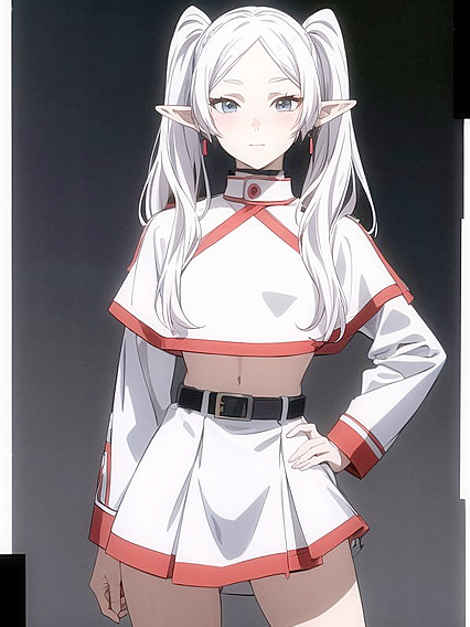 Cheerleader in White Uniform Seduces inSTEAMing Hentai Action