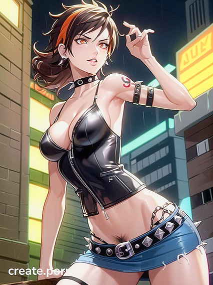 Nighttime Dumpster Adventures in the City with Horny Hentai Characters