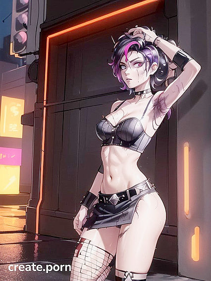 Retro Chick in Black Outfit Seduces You in Steamy Hentai Action