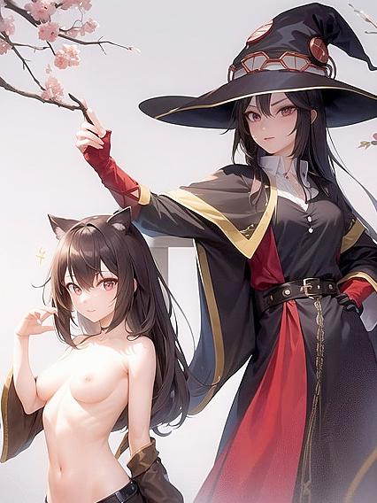 Megumin Wears Her Witch Hat for Steamy Hentai Adventures