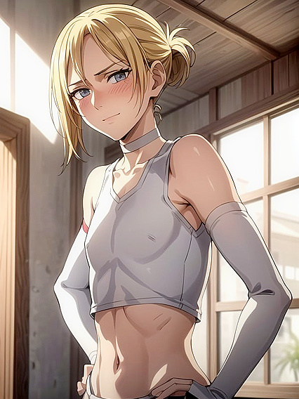 Cheerleader in White Uniform Gets Wild in Steamy Hentai Action