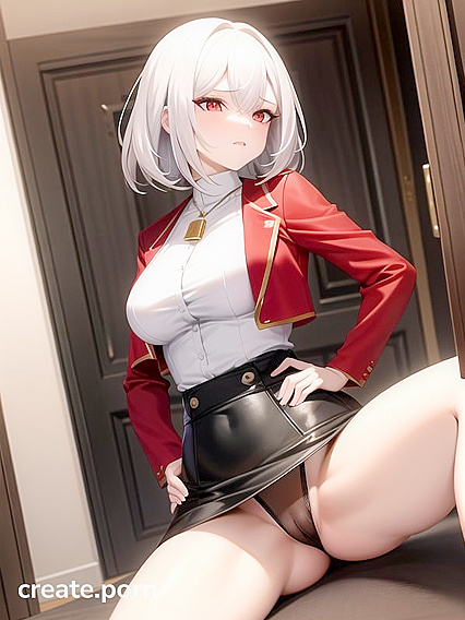 Muscular Body Thrills Semi-Naked on the Bed in Intense Hentai Action