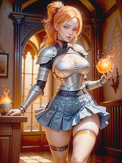 SmilingKnight in Black Choker Cosplay for Seductive Hentai Pleasure