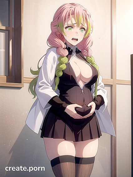 PregnantCowGirl 18+ Rides to Ecstasy in Nude Hentai Action