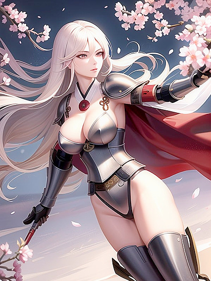 Samurai Waifu Wields Her Katana in High-Res HentaiErotica