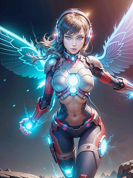 Glowing Energy Core Powers Intense Adult Hentai Action