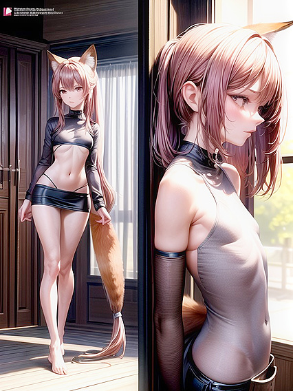Mind-Blowing Hentai Orgasms with a Seductive Red Fox Tail