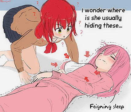 Hentaication Nation! Watch Kitta Unleash Her Inner Power on Snoozing Boochie, Then Regret It!