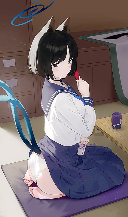 Hella Hot Hentai XXX Pics of Tail-less Chicks Rockin’ Incompatibe Skirts