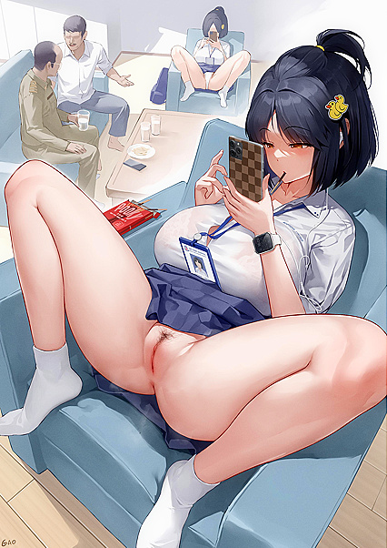 Pornstars Go Wild in XXX HENTAI Pic - No Shame!