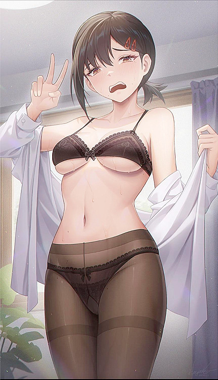 Holy shitlords! Kobexi flaunts her flawless curves in this sultry hentaipic!