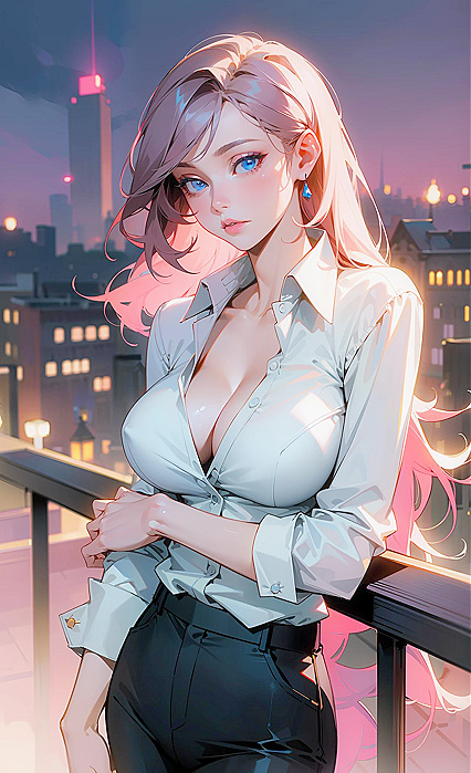 Horny AF Chatty McChatterson Gets Freakin’ Fresh With Her Girlfriend On The Rooftop