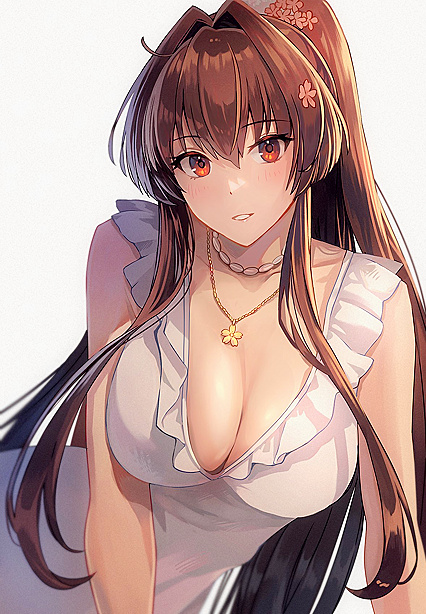 Holy shit!, Yamatto in White Dress is Henta-licious! XXX Pics Inside