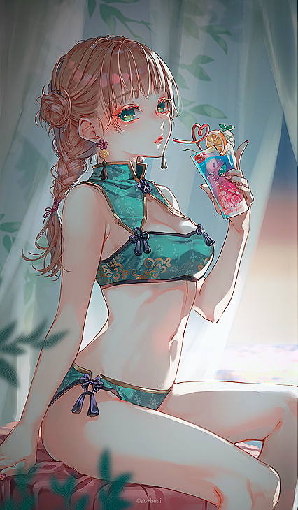 Holy Shit! Check Out This Hottie in Her XXX Chinese Swimmies!