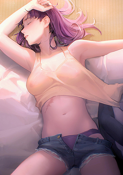 Holy shitlords! Misao getting down n dirty in da summertime heat!