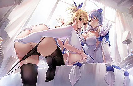 Hella Hot HentaixYujirox Lucy & Yuuki-chan Get Freaky AF