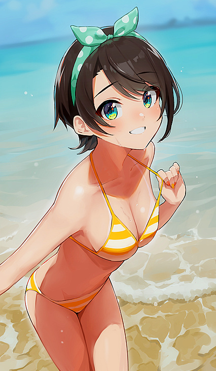 Drooling over your wet bikini body at thhe beeach wit me n subarru ~ hentaixxx pic