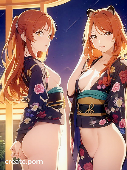 Raccoon Girl 18+ with fluffy tail and ears seduces in naughty hentai action