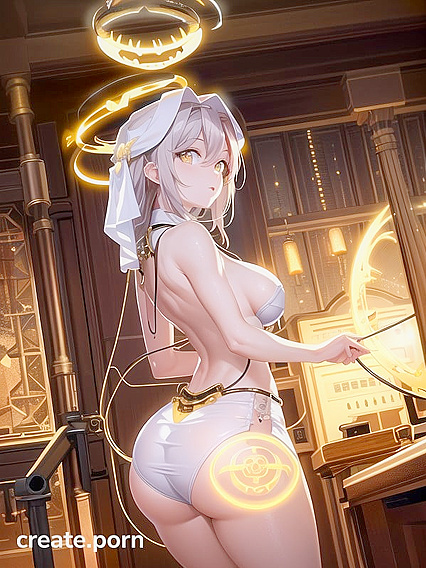 Gears Grind Passionately in the Sacred Halls of Church Masterpiece Hentai