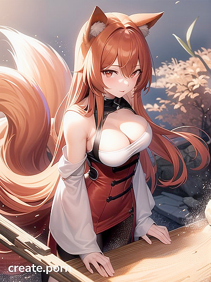 Seductive Princess Stands by Kingdom Gates, Tilting Head coyly While Handcuffed Behind Her Back