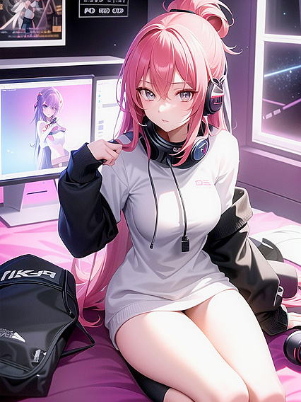 Gaming Room Fantasy: Skeet Session with Popular Game Posters decorators