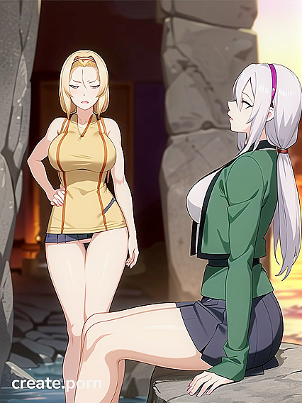 Side View Seduction: Tan Lines and Rockstar Vibes in Hentai AI Action