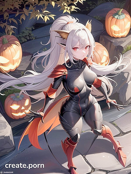 Ultra-High Resolution Girl 18+ and Creature in Ultra-Detailed Hentai Pleasure