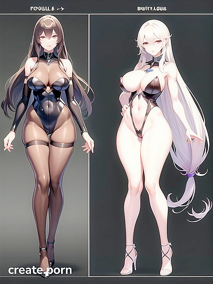 Hot Transgender Babe with Big Tits and Ass Fucking a Femme Boy 18+ in Hentai AIPorn