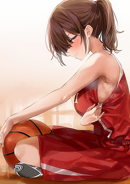 Porno Playtime! Slippery When Wet - Hotties in Sports Bras & Short-Shortz Get Down n Dirty During Hoops Practice!