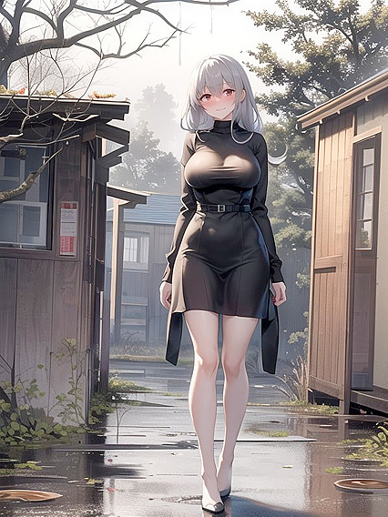 Dim Light and Thick Fog Set the Scene for Faint Cries and Intense Hentai Pleasure