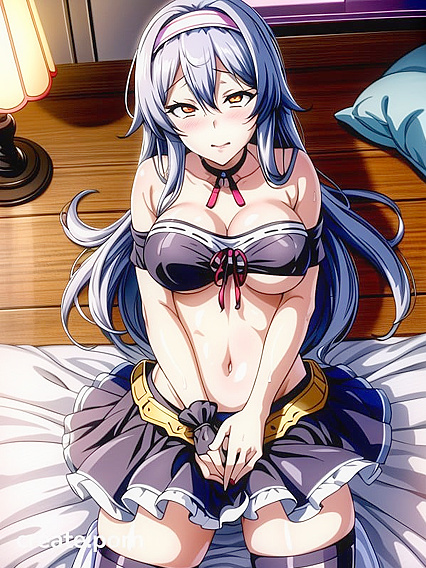 Raining Desire: Massive Ass in Seductive Skirt for Steamy Hentai Pleasure