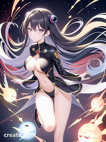 Experience Mind-Blowing Solo Pleasure Under Rainbow Lights in Premium Hentai AI Porn