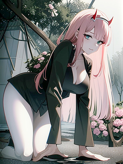 Faint Cries of Crows Echo as Dull Gray Waters Set the Scene for Intense Hentai Pleasure