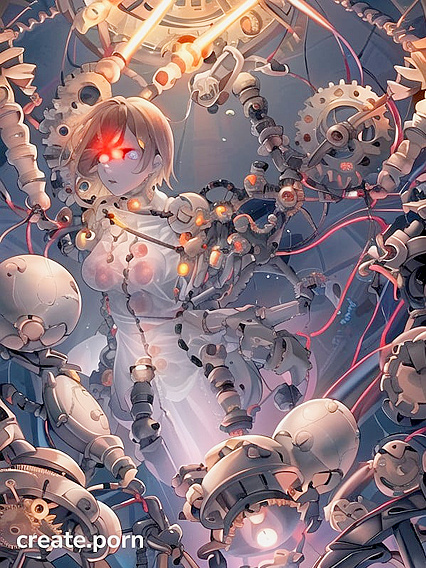 Model Poses with Crossed Arms Under the Moonlight in Sultry Nighttime Hentai Scenes