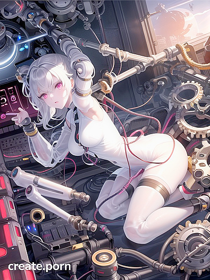 Futanari With Extra Arms and Tubes for Intense Hentai Pleasure