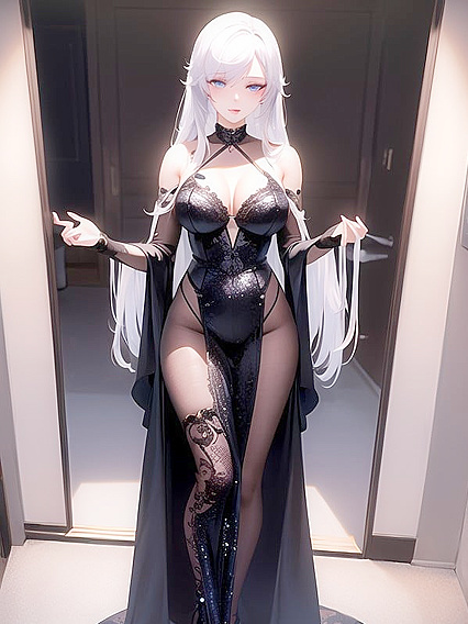 Sexy FemBoy 18+ in Elegant Evening Gown Takes You ThroughSTEAMY Hentai Adventures