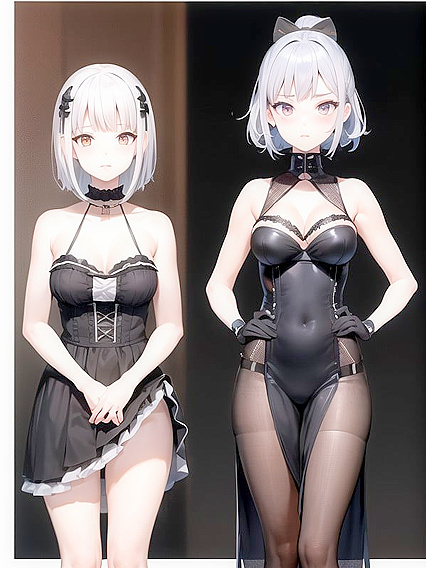 Kaguya Luna's Medium Breasts and Curvy Ass in Seductive Hentai Scenes