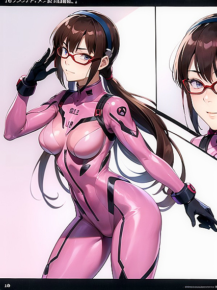 Makinami Mari Stars in Seductive hentai AI Adventures