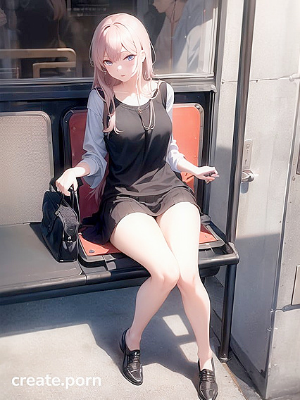 Riding the hentai bus with a single passionate passenger