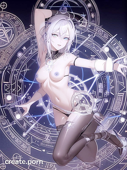 Kandinsky-Inspired Tarot Symbols Ignite Erotic hentai fantasies