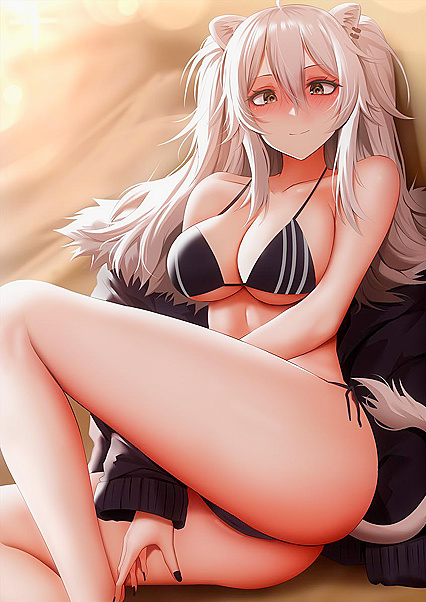 Horny Botan bustin out her XXX hottie bod for some wet n wild fun!