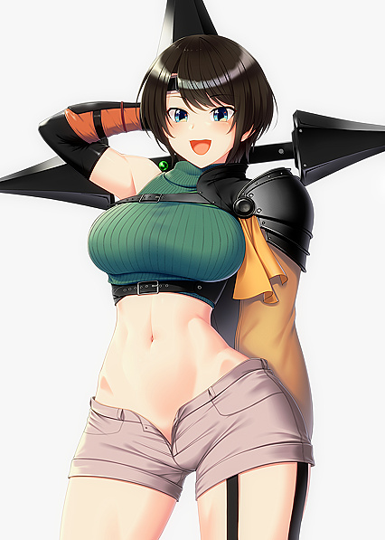 Holy Fuck! Yufi X-ing Her Pussy With Stiff Dildo While Riding on Top of Hot Stud - XXX HENTAI Pic!