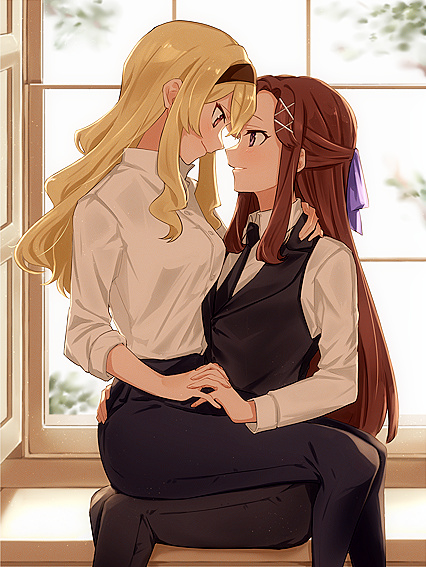 Hentaified Saijoji Sisterhood - Sappho-style Lesbian Lust with XXX Flavor!