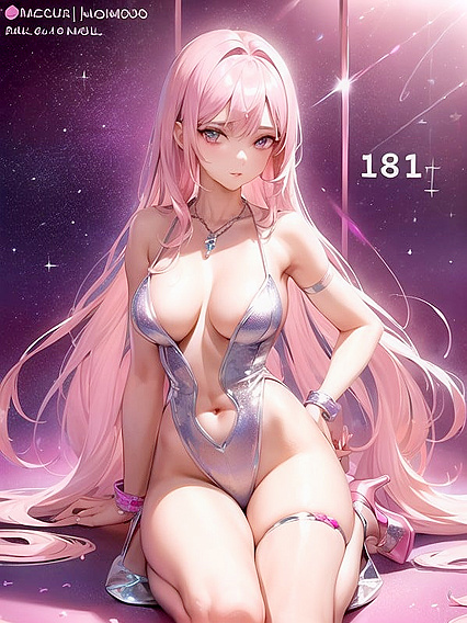 Shimmering Diamonds and Glitter - Pink-Armbanded hentai Sensations