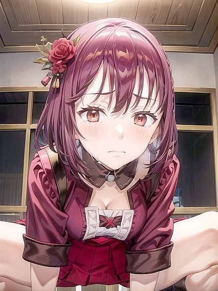 Sophie from Atelier Wears Oversized T-Shirt in Busty Hentai Adventure